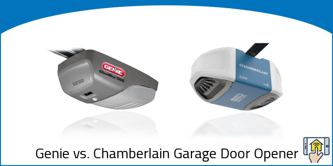 Genie vs. Chamberlain Garage Door Opener