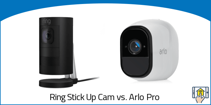 Ring Stick Up Cam vs Arlo Pro